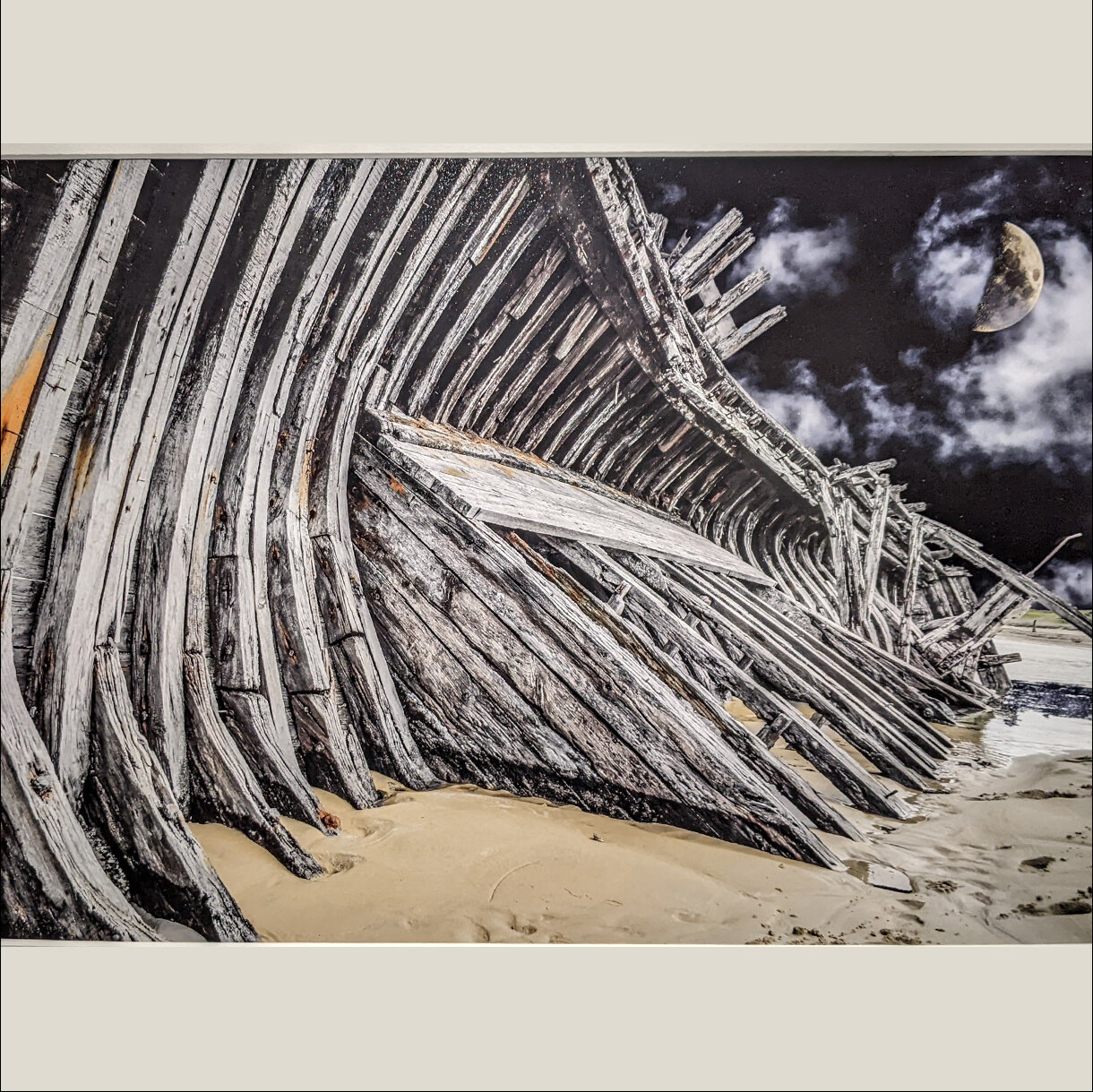 Photo 30A de la série « Etel, Ultime Mouillage » par Marc LE PAGE